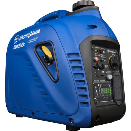 Westinghouse 2800 Peak Watt Super Quiet & Lightweight Portable Inverter Generator, Gas Powered, CO Sensor, Parallel Capable, Long Run Time.